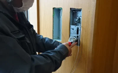 既設ハンドルボックス撤去